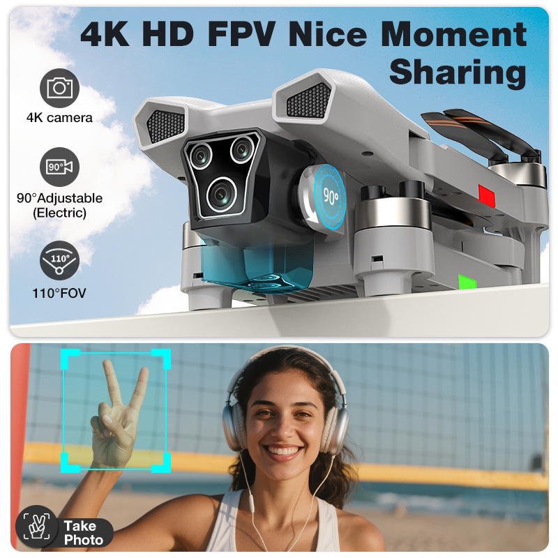 2026 Hot L017 Pro Drone Brushl - Drone Gimbal reseña y precio