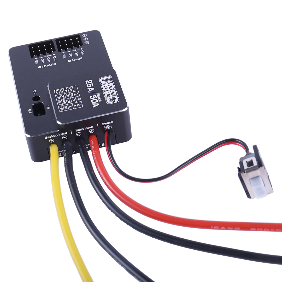 Hobbywing UBEC 25A HV 3-18S Mo - Drone Esc reseña y precio