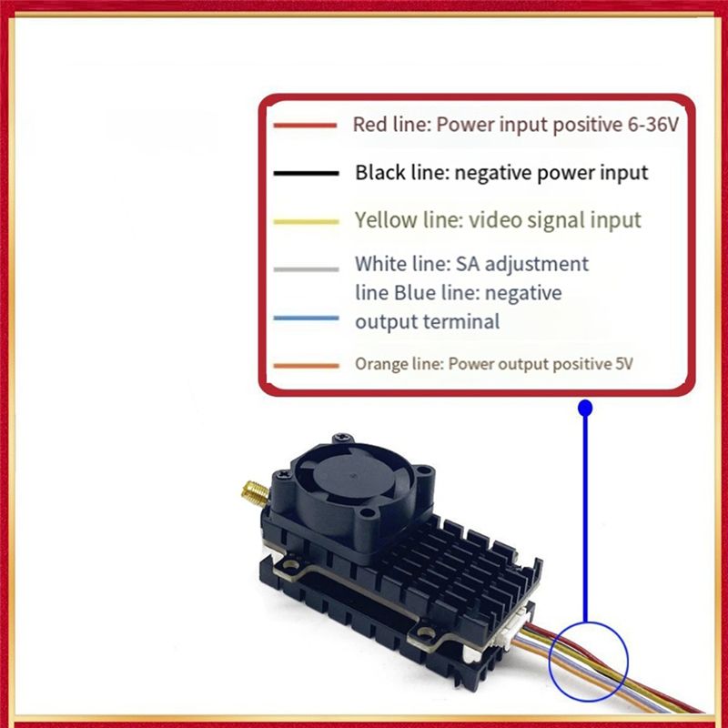 ABWE-Long Range 5.8Ghz 2W FPV  - Drone Transmitter reseña y precio