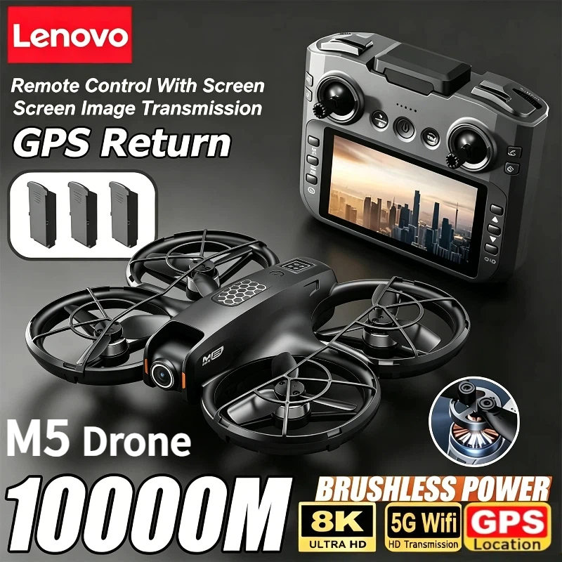 Lenovo M5 Drone 8K Professiona - Drone Gps Mount reseña y precio
