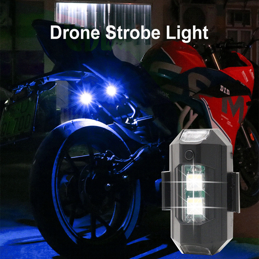 Motorcycle LED RGB Warning Lig - Drone Led Light reseña y precio