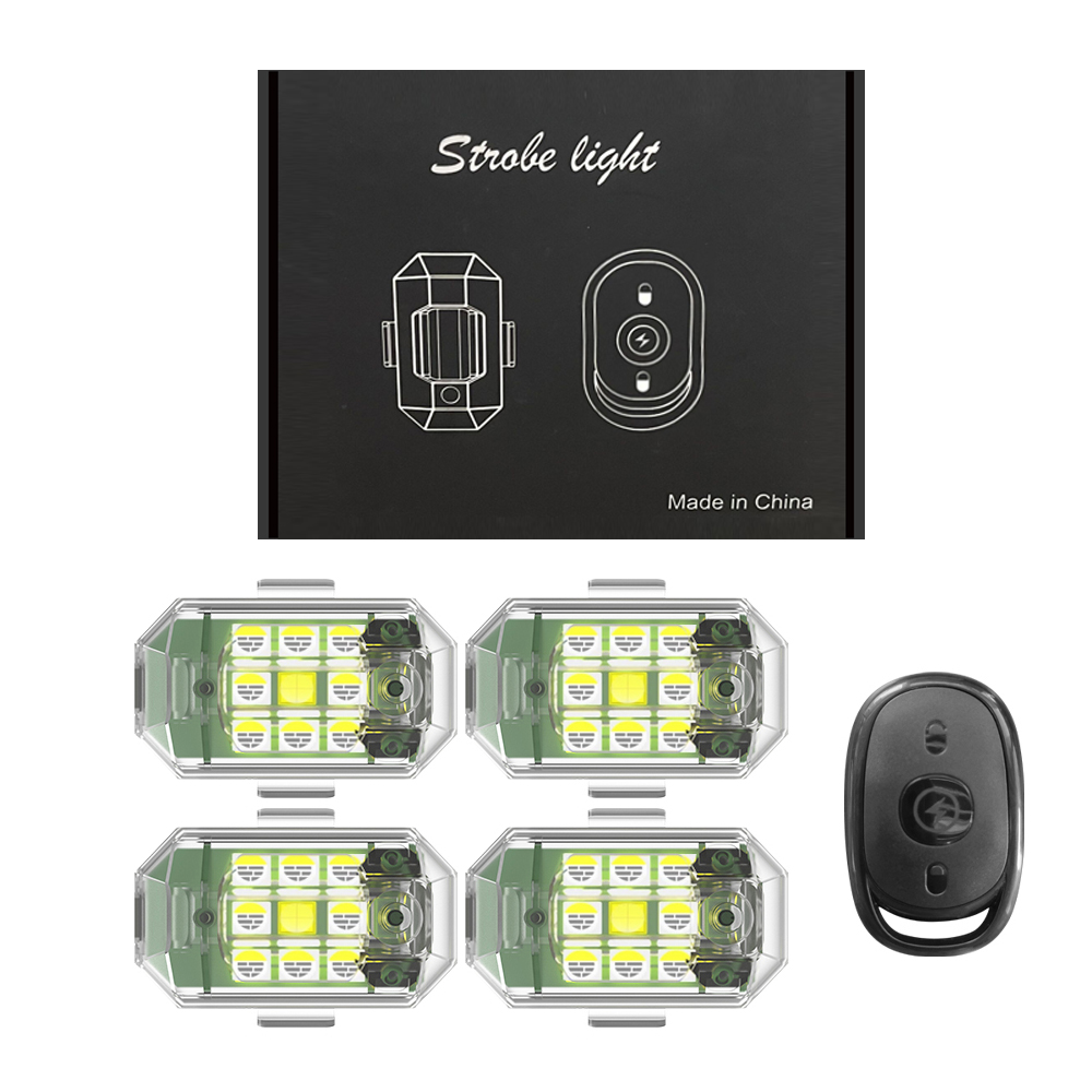 1/2/4pcs Wireless LED Drone St - Drone Led Light reseña y precio