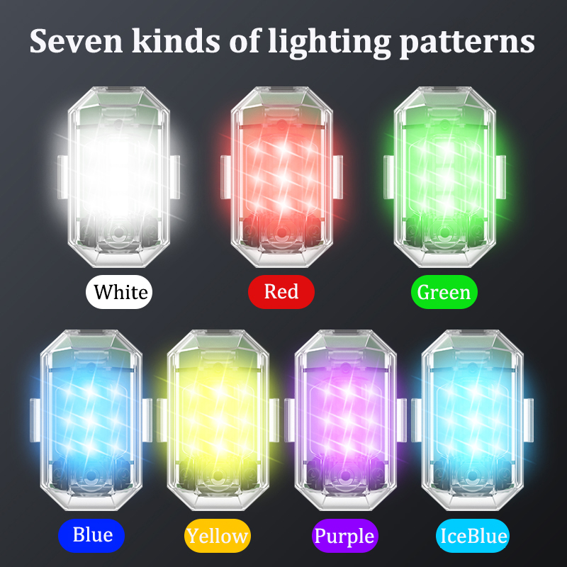 1/2/4pcs Wireless LED Drone St - Drone Led Light reseña y precio