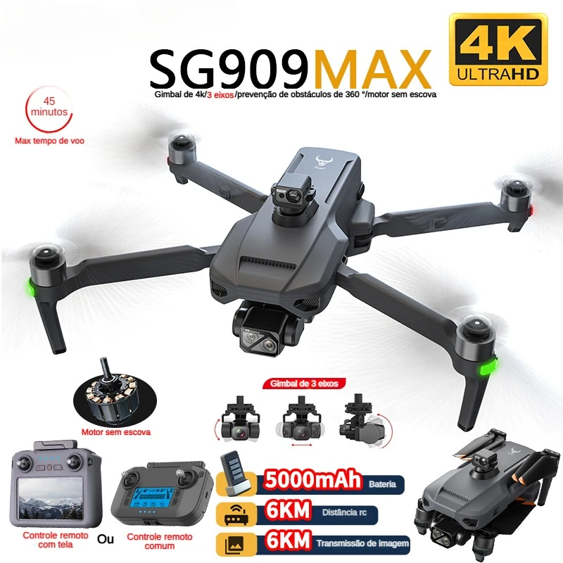 ZLL SG909 SG909MAX Professiona - Drone Gimbal reseña y precio