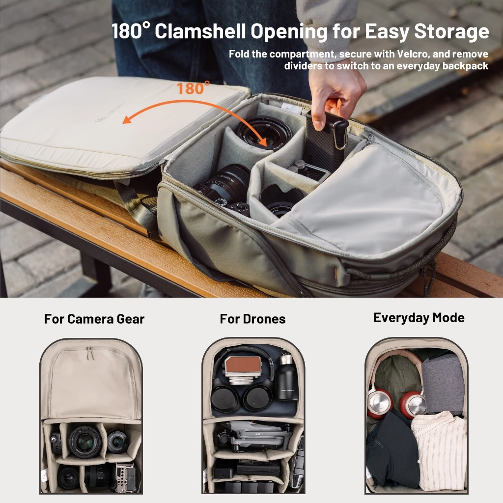 16L 22L Camera Backpack For So - Drone Camera reseña y precio