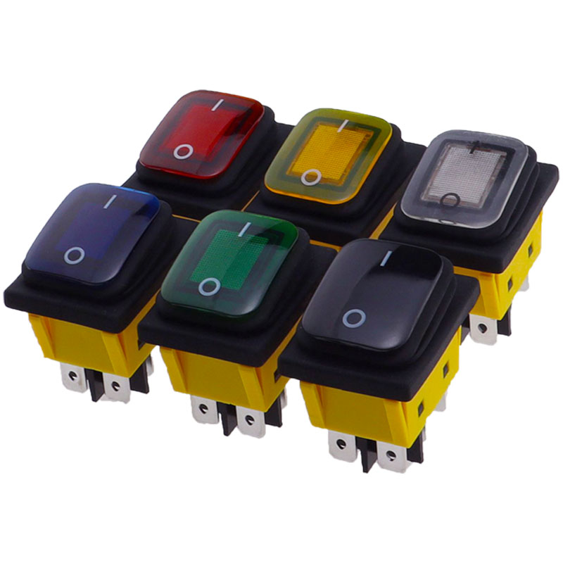 KCD4 on off 30A/250V Heavy Dut - Drone Buzzer reseña y precio